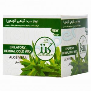 موم سرد گیاهی آلوئه ورا کنز